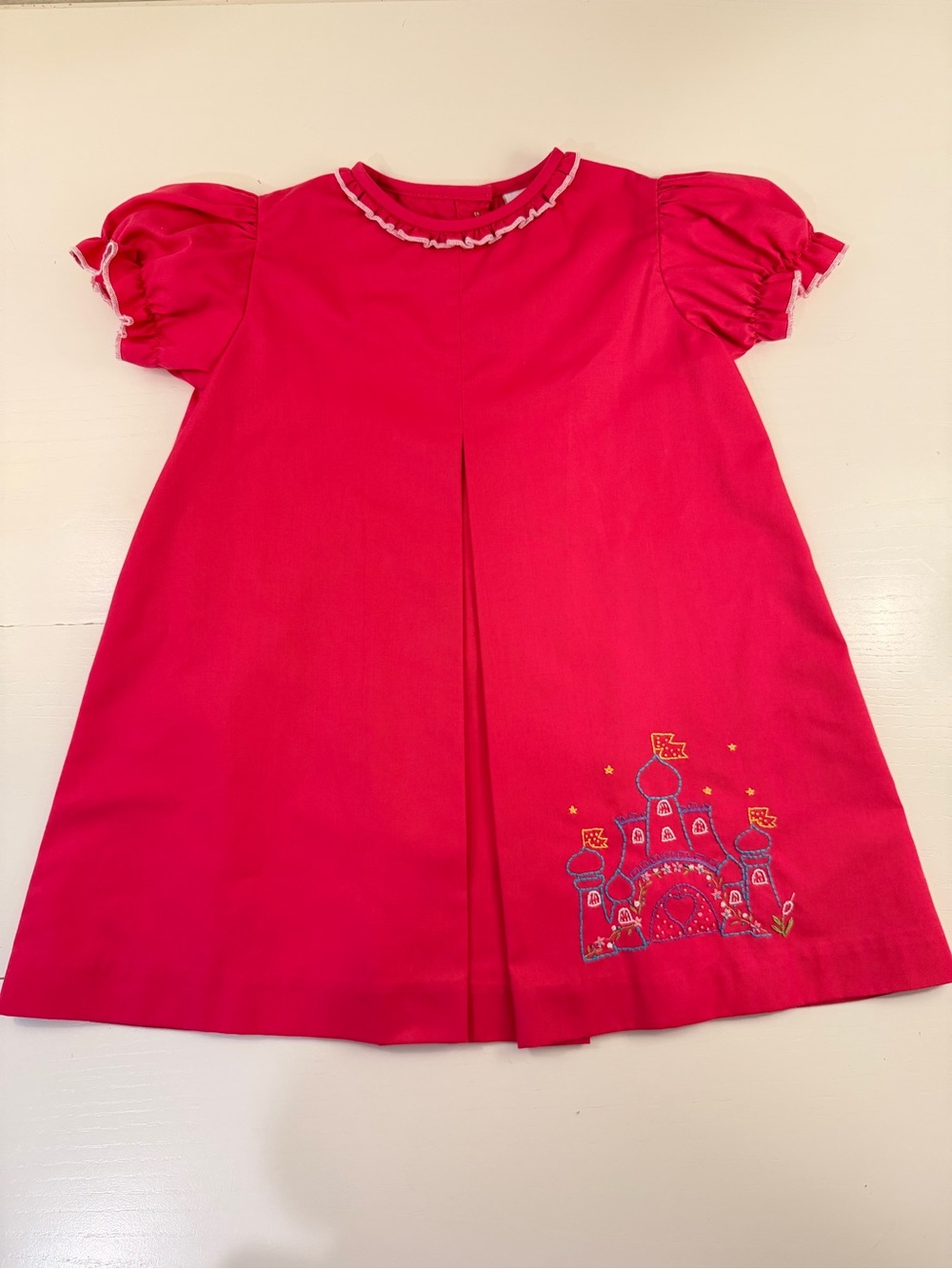 Proper Peony Pink Castle Dress 3T